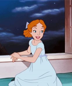 Disney Wendy Darling paint by number