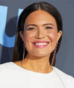 Beautiful Mandy Moore paint by number