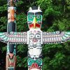 Totem Pole Native Indian Vancouver paint by number