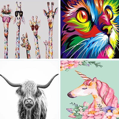 Animal Paint By Numbers