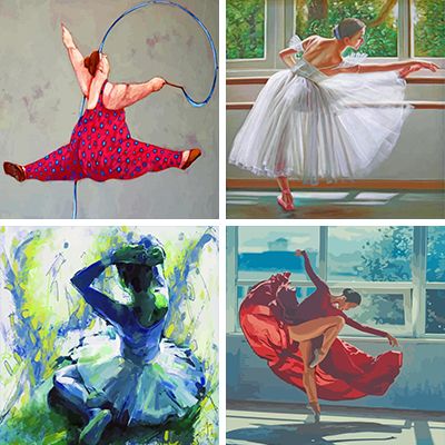 Ballet Paint By Numbers 