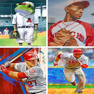Baseball Paint By numbers