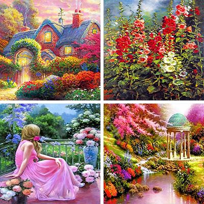 Gardens Paint By Numbers