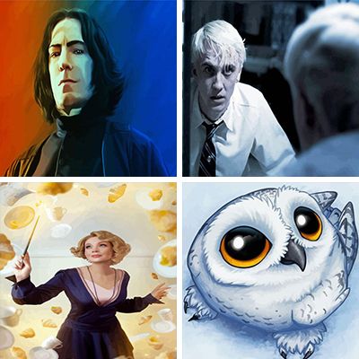 Harry Potter Characters Paint By Numbers