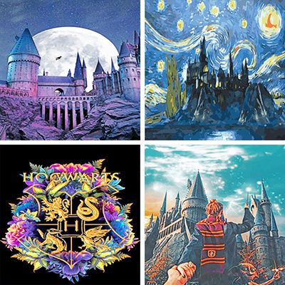 Hogwarts Paint By Numbers