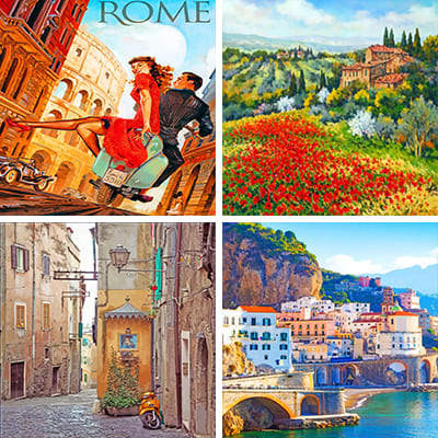 Italy Paint By Numbers
