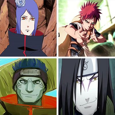 Naruto Characters Paint By Numbers 