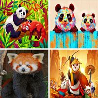 Pandas Paint By Numbers