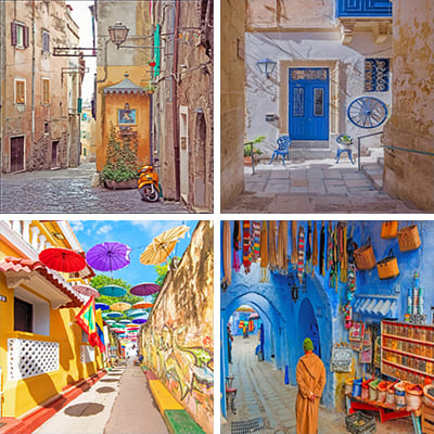 Streets Paint By numbers
