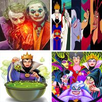 Villains Paint By Numbers