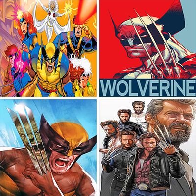 X Men Paint By Numbers