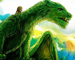 Aesthetic Pete's Dragon Paint by Numbers