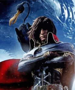 Captain Harlock paint by numbers