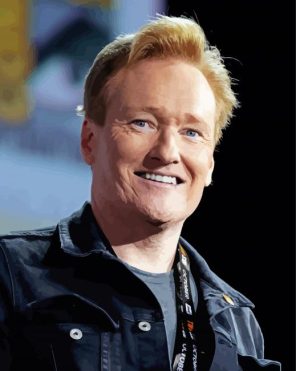 Conan OBrien Paint by Numbers