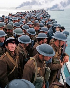 Dunkirk Movie Paint by Numbers