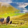 Faroe Islands Mountain paint by numbers