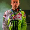 Professional Motorcross Racer Eli Tomac paint by numbers
