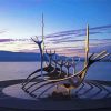 Sun Voyager Sculpture paint by numbers