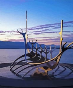 Sun Voyager Sculpture paint by numbers