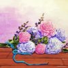 Aesthetic Flower Bouquet Art Paint by Numbers