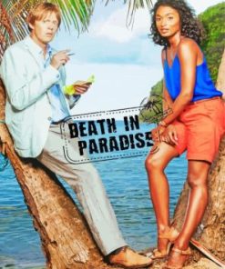 Death In Paradise Poster Paint by Numbers