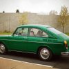 Green VW Fastback paint by numbers