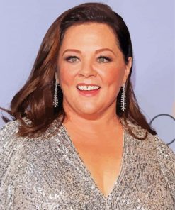 Melissa McCarthy paint by numbers