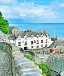 Clovelly England Paint by Numbers