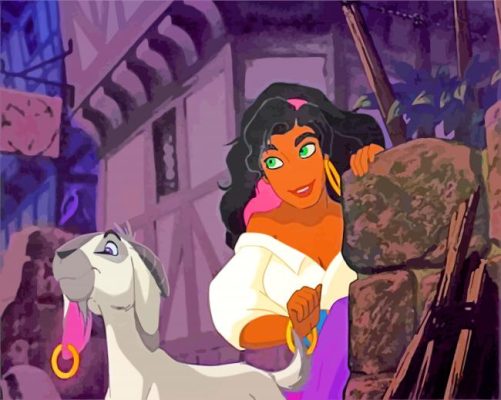 Esmeralda Princess Paint By Numbers