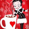 Betty Boop Coffee Paint by Numbers